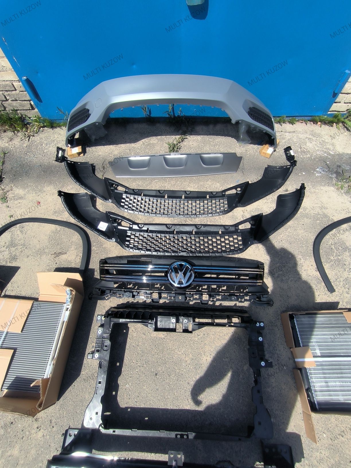 Бампер передній TIGUAN 11-16 5N0807217FBGRU