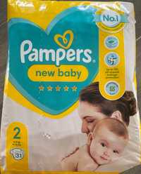 Підгузники Pampers premium protection 1 та new baby 2