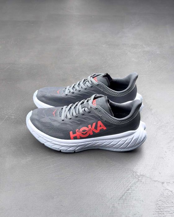 Кросівки Hoka One One Carbon X2 Dark Shadow/Fiesta