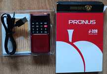 Radio kieszonkowe PRUNUS J-328 – czerwone