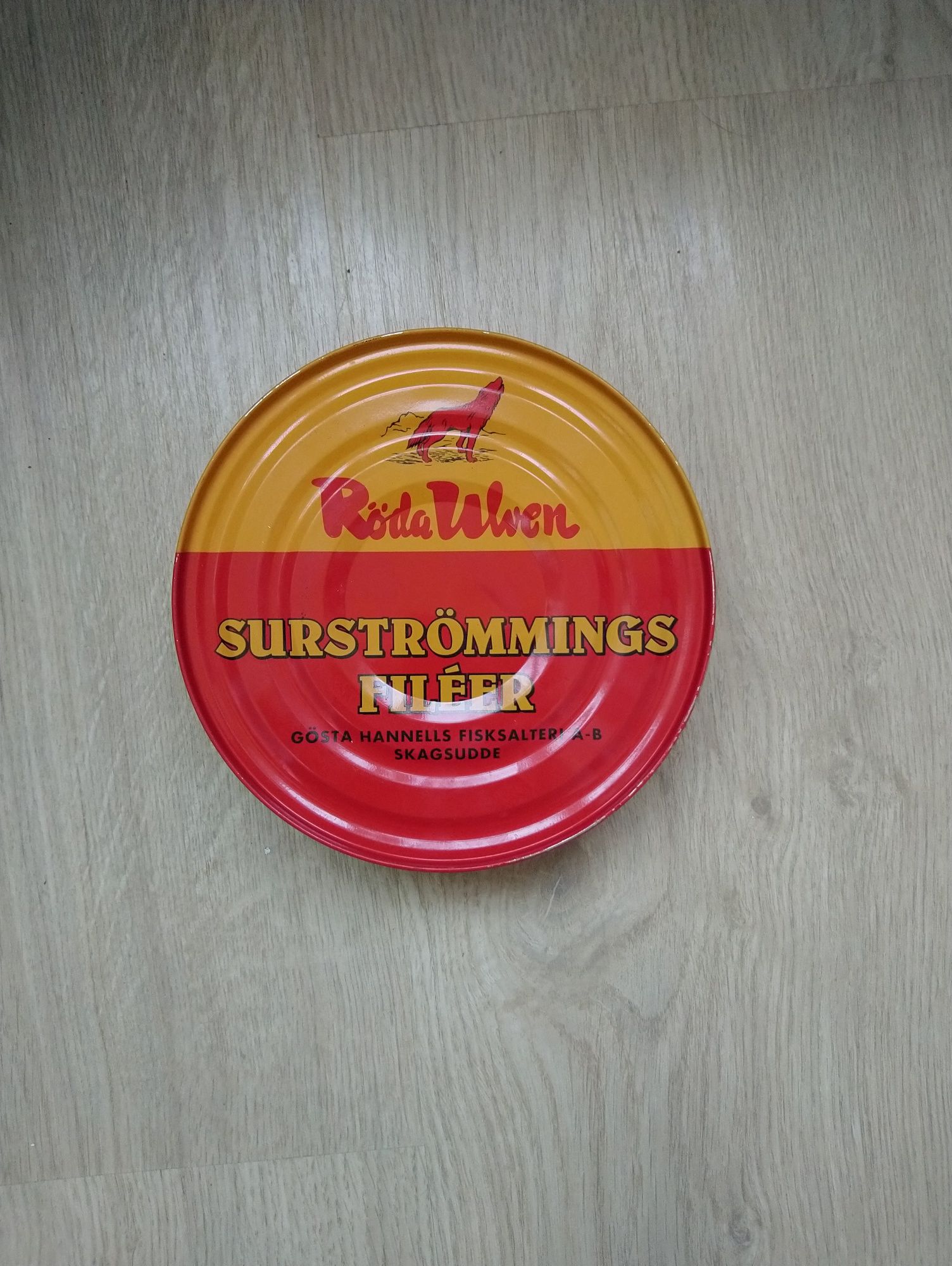 Surstromming Roda Ulven філе 400 гр Швеція сюрстреммінг рибна консерва