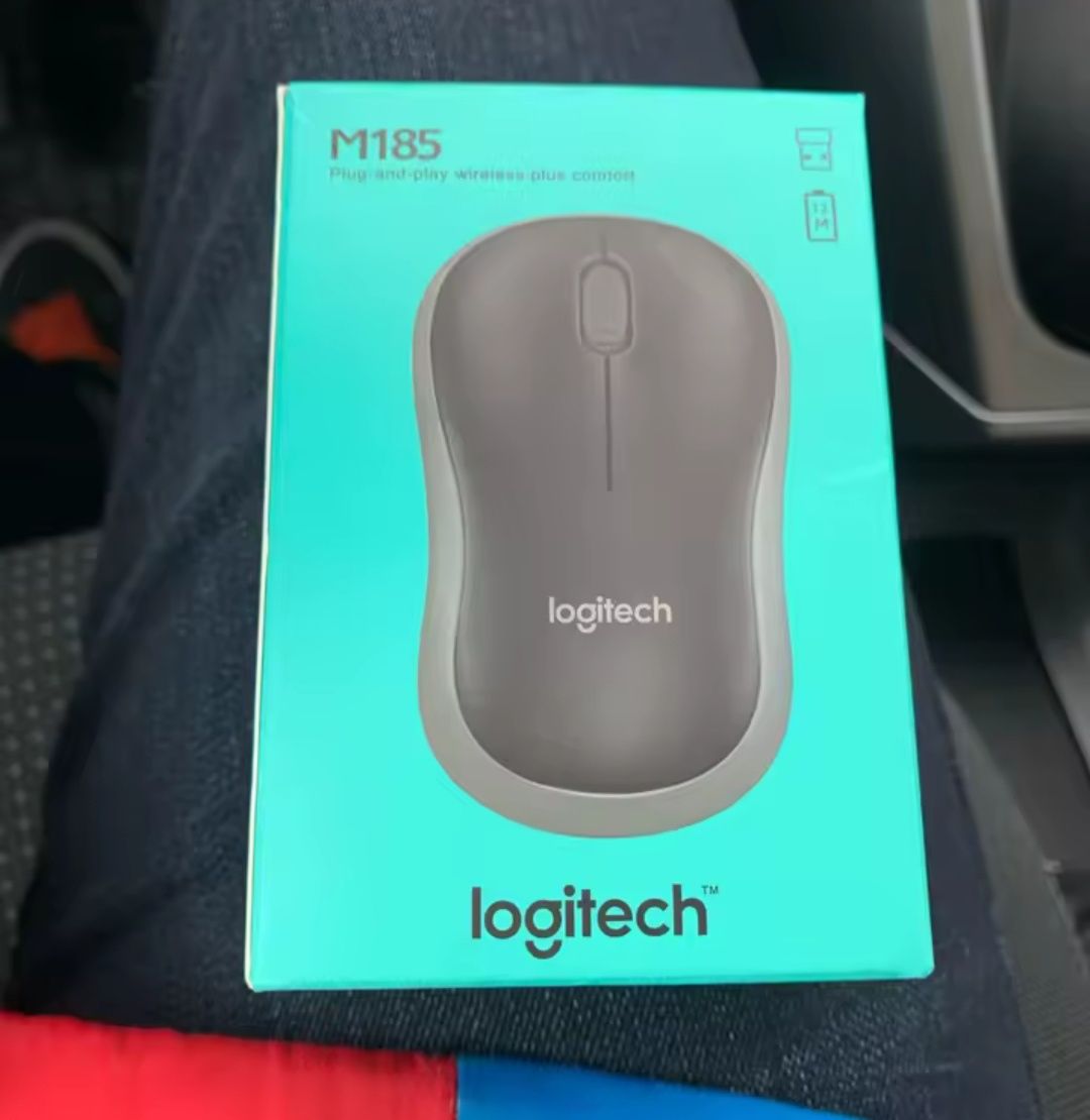 Myszka bezprzewodowa Logitech M185- niebieska