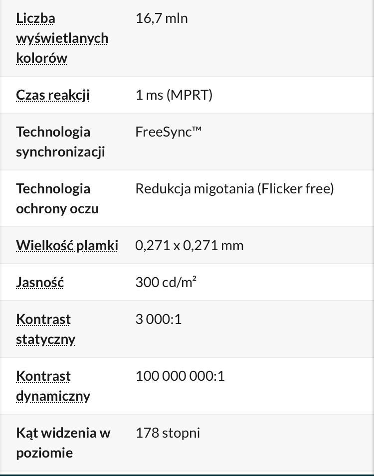 Monitor MSI Optix MAG241C z zakrzywionym ekranem Led