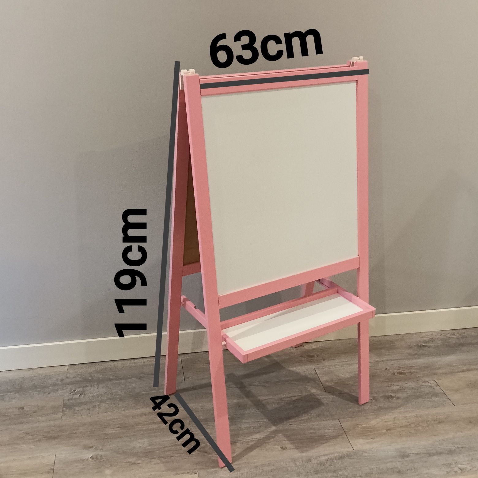 Quadro de escrever dupla face
