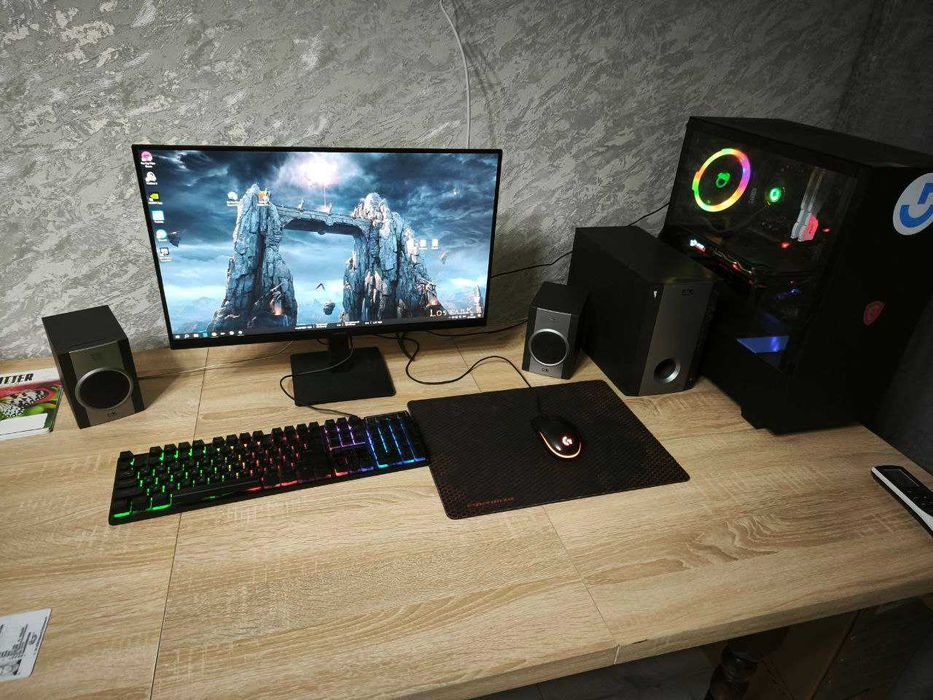 Ігровий ПК Повний комплект  MSI 1060 Gaming X 6G/I5-8600/16gb RAM