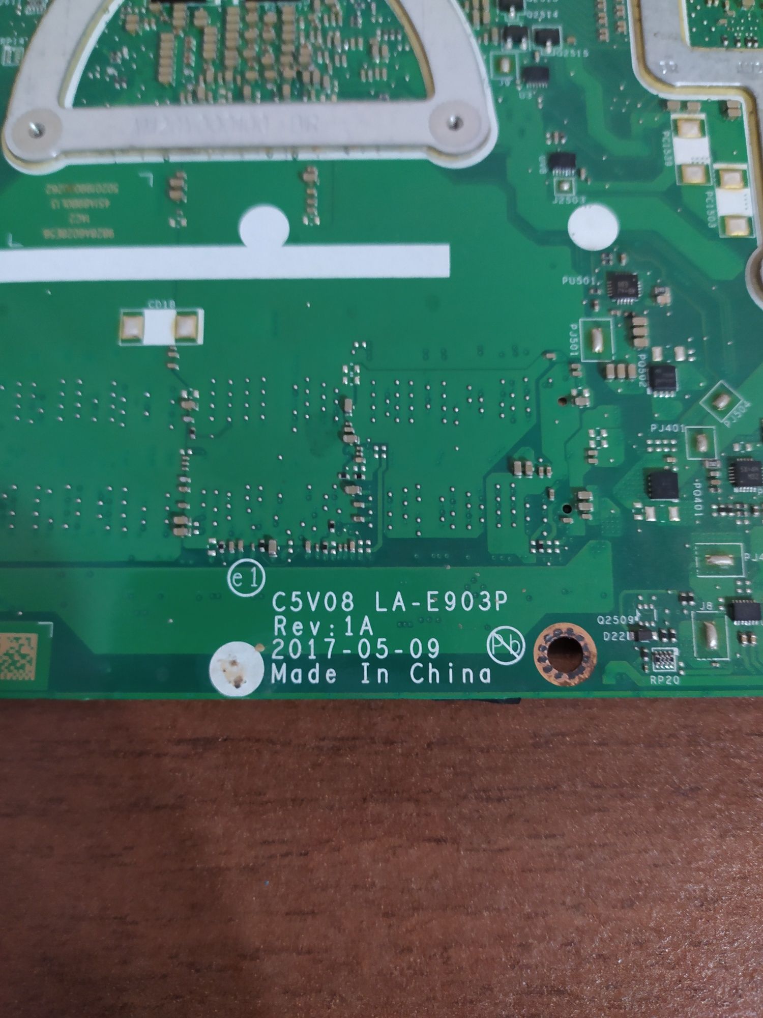 Материнская плата Acer Aspire 5 A515 C5V08 LA-E903P (REV: 1A) (DDR4)