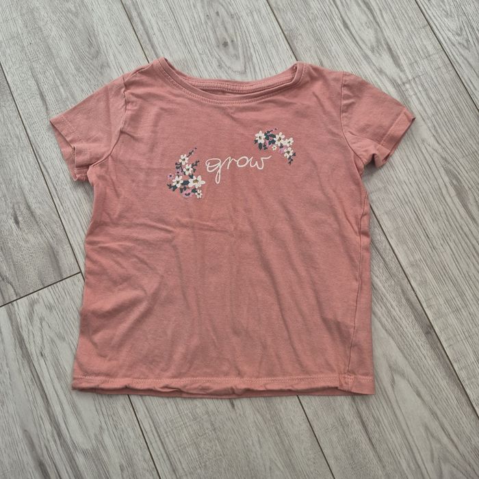 Śliczna bluzka dla dziewczynki, motyw kwiatowy, Sinsay, r 104