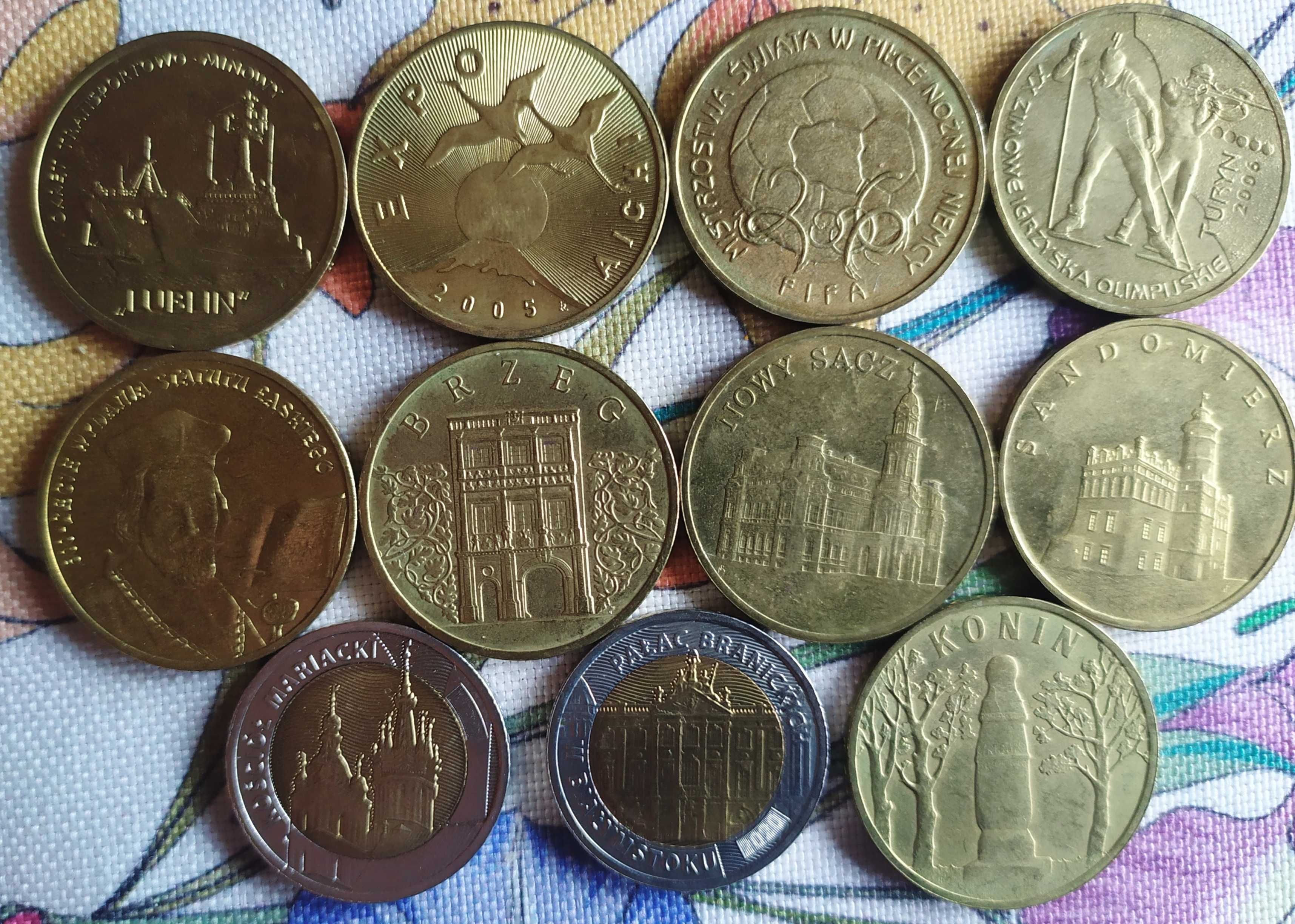 Zamienię lub sprzedam momenty okolicznościowe 2 i 5 zł.