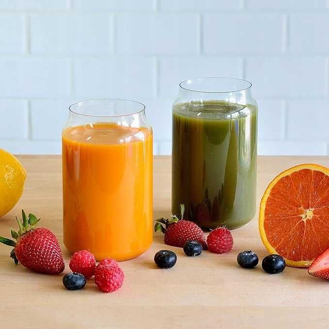 Youngever 10 sztuk 350ML Plastikowe kubki do smoothie koktajli