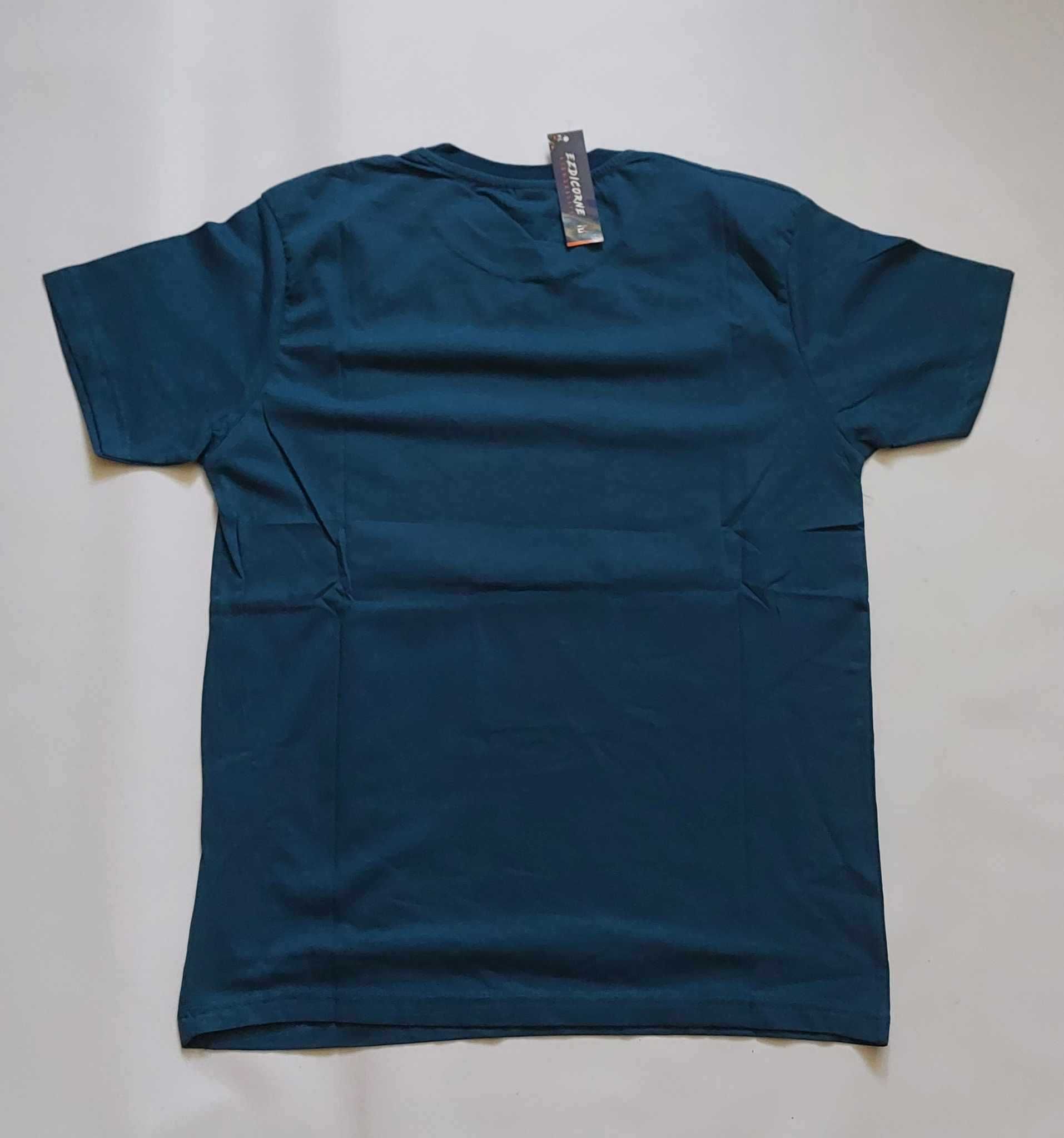 Koszulka męska bawełna t-shirt męski turecki EZDICORNE r. L do 108 cm
