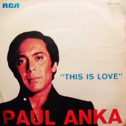 Paul Anka - This is love - Disco EP 45 rpm