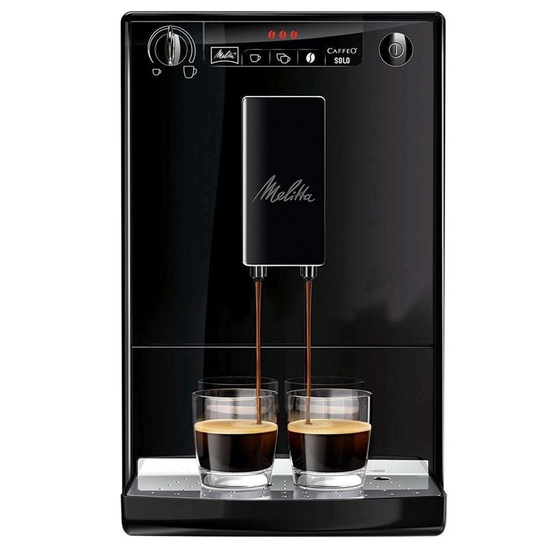 Кавомашина автоматична Melitta Caffeo Solo Pure Black 1450вт E950-322