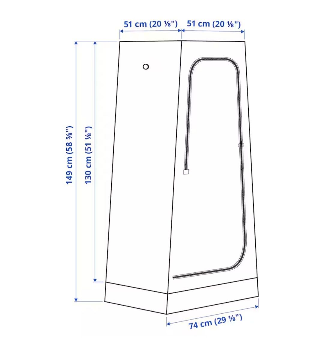 Przenośna szafa z Ikea