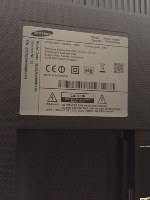 Samsung - Smart Tv UHD serie 6400 55p 132cm