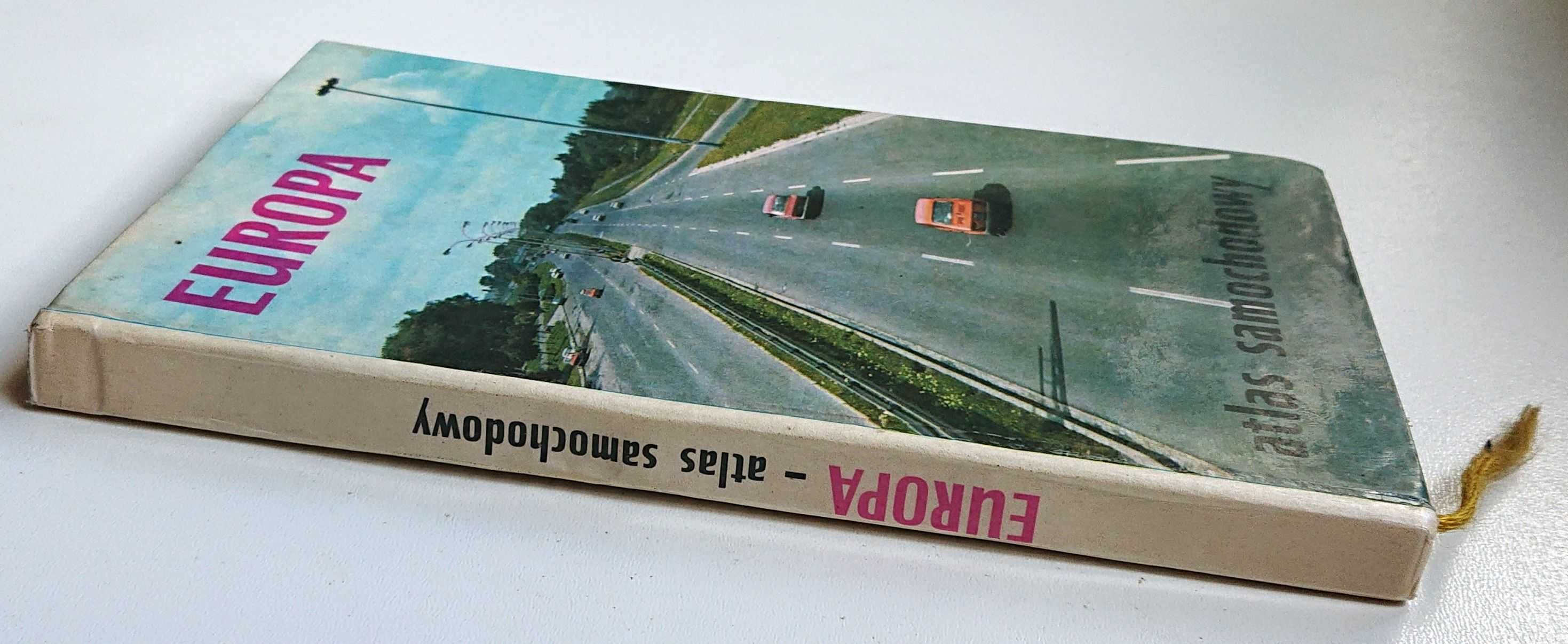 "Europa - atlas samochodowy" - 1986