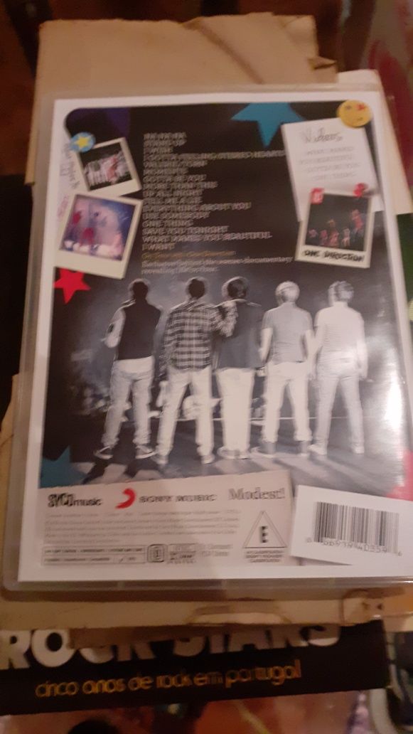 One Direction up all night tour dvd