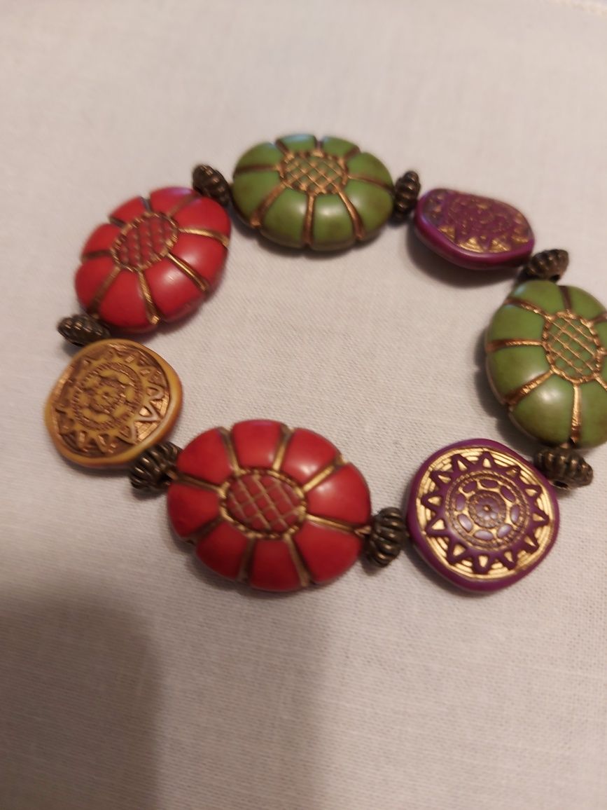 Pulseira Ajustável, motivos orientais.