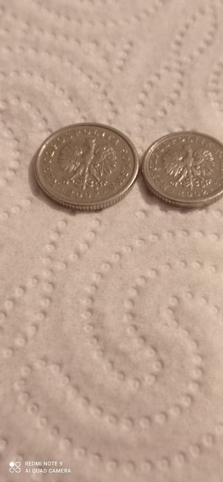 Sprzedam zestaw monet 10 i 20 gr z lat 90