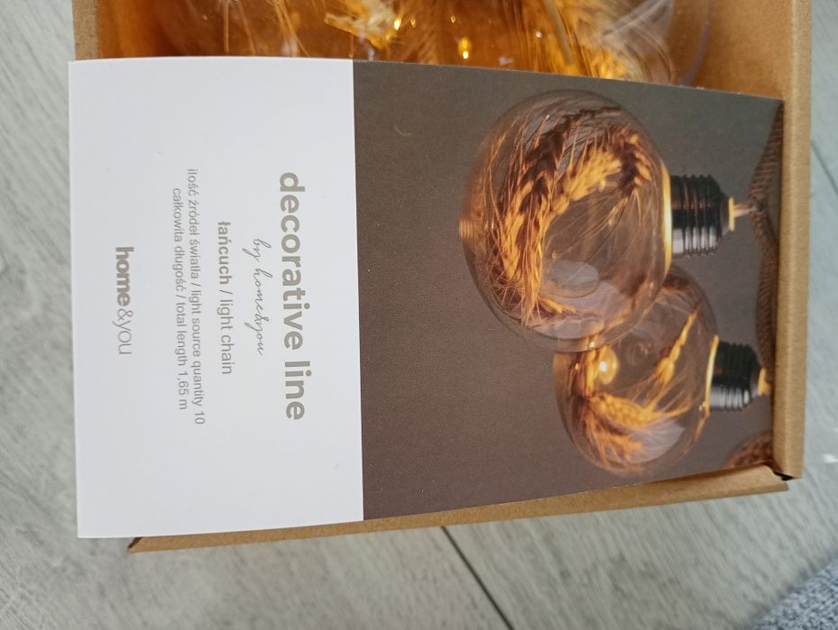 Girlanda ogrodowa dekoracyjna LED