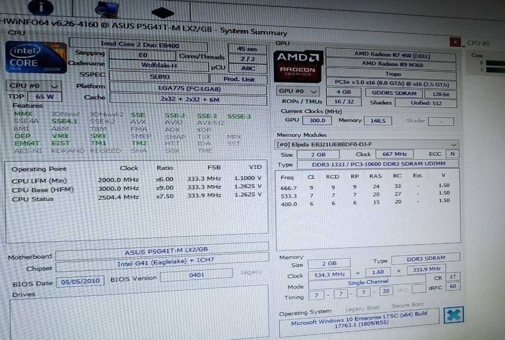 Ігрова відеокарта Amd Radeon r7-450 4gb gddr5 R9 M360 DP+DP LP ssf
