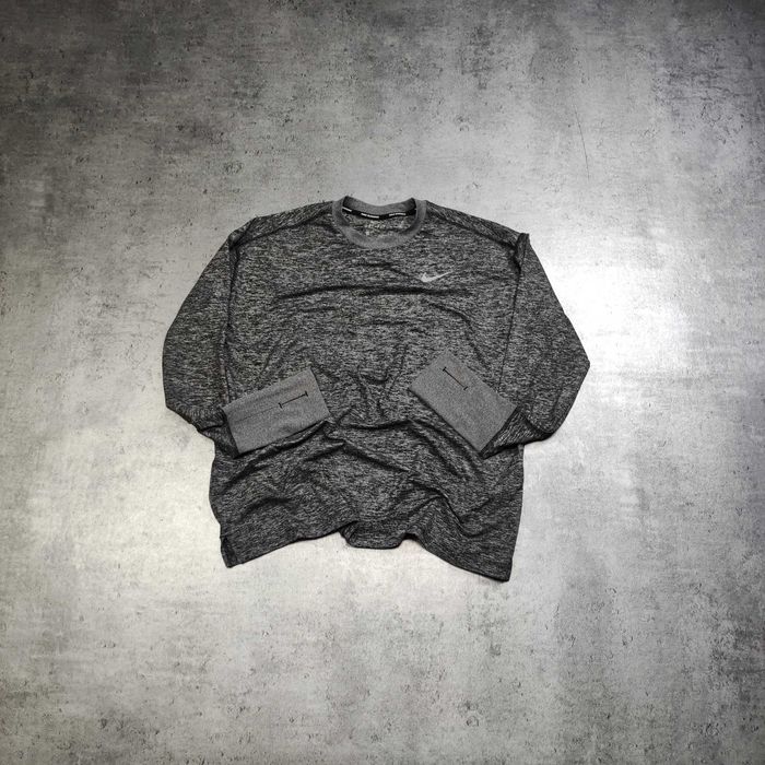 DAMSKA Koszulka Sportowa Longsleeve Długi Rękaw Dri-Fit Nike Bieganie