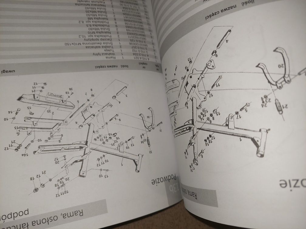 Zestaw romet motorynka katalog czesci rama silnik gumy kranik pl