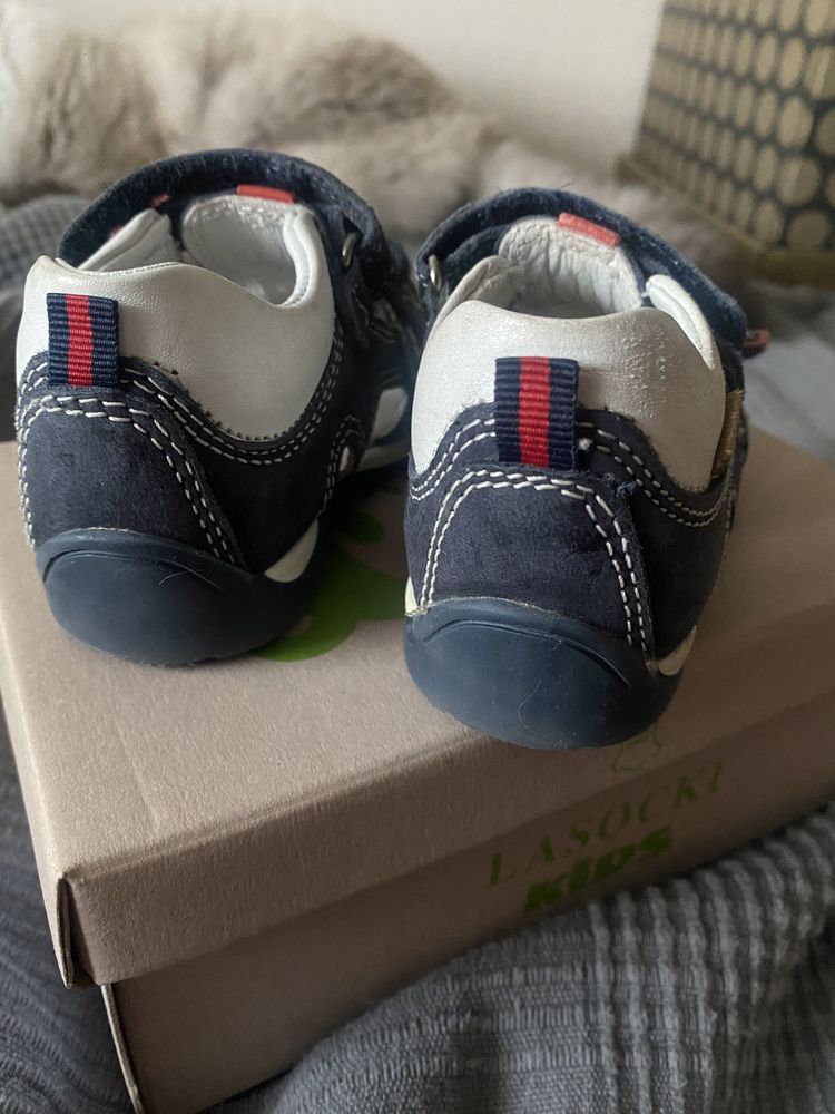 Buty sandały skórzane Lasocki Kids r.21