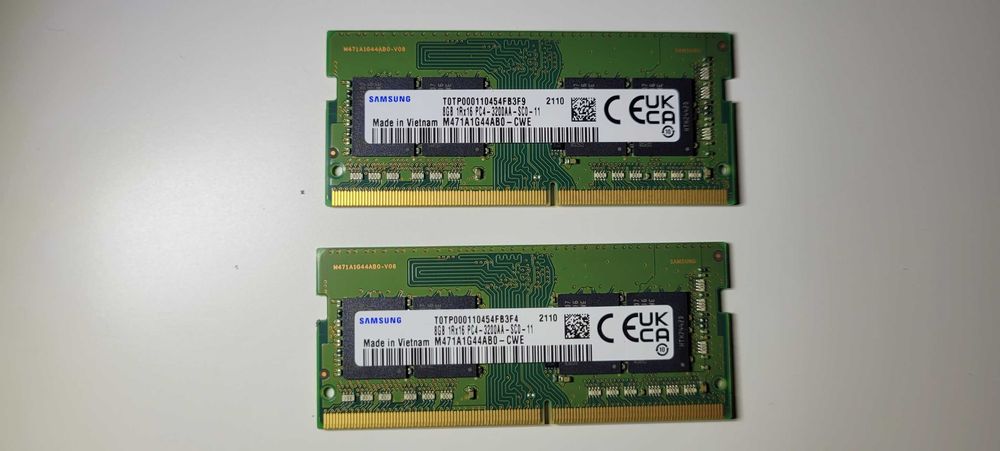 Pamięć RAM do laptopa SODIMM 8GB DDR4 3200MHz SAMSUNG - zostala 1 szt.