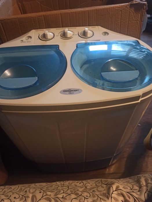 Портативна пральна машина з центрифугою OneConcept DB003