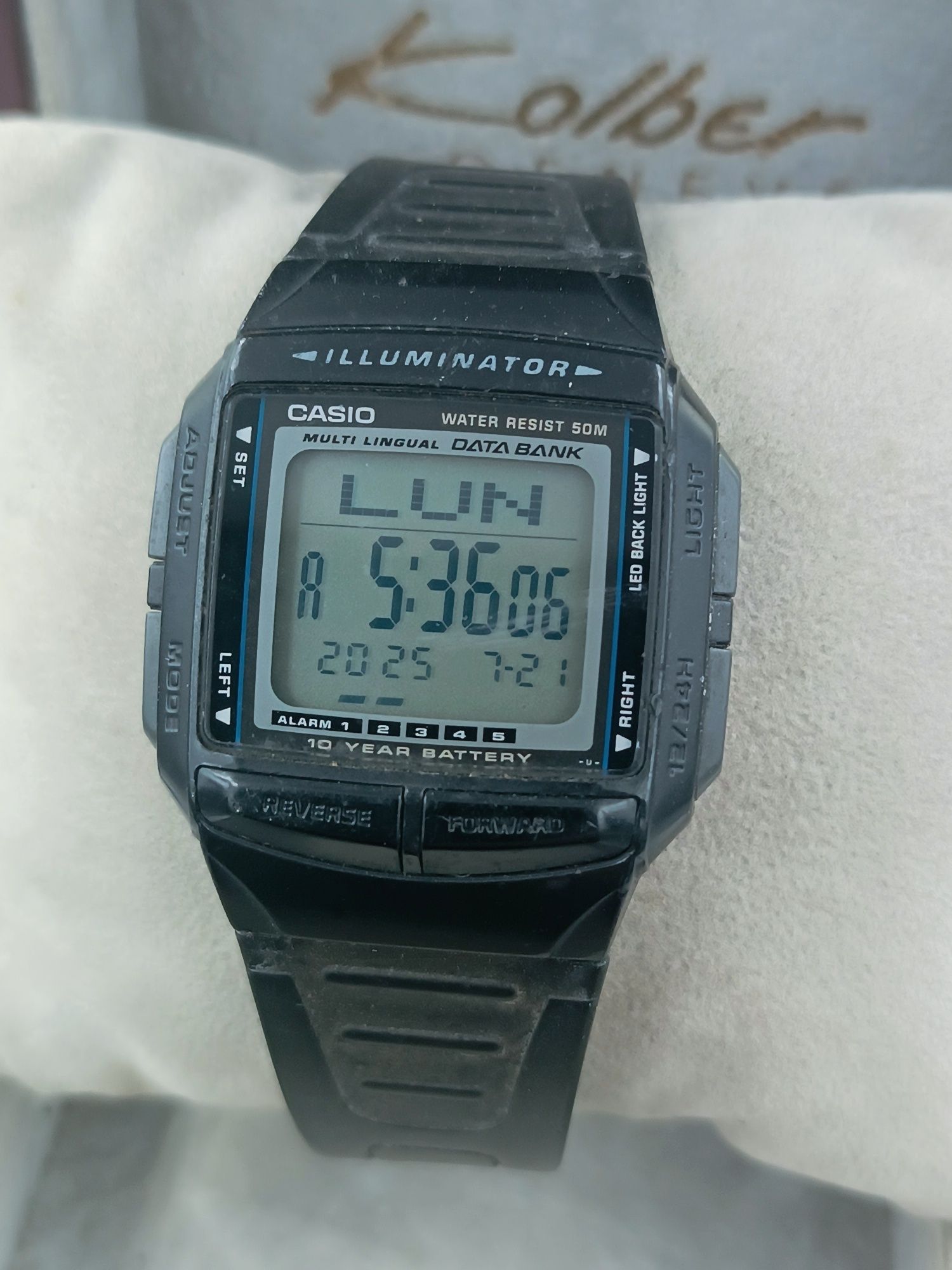 Zegarek casio db36 iluminator
