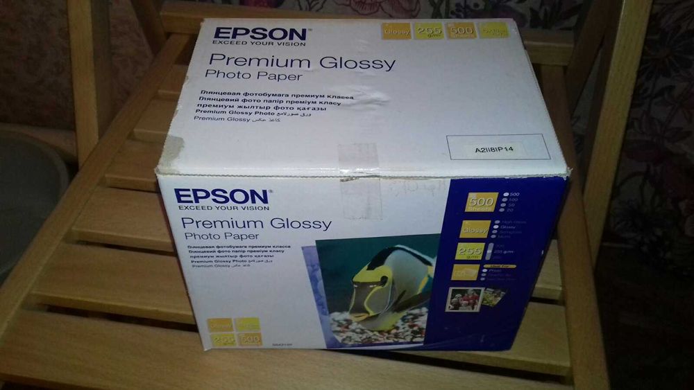 Фотобумага Бумага Epson новая распечатаная 10х15 13х18