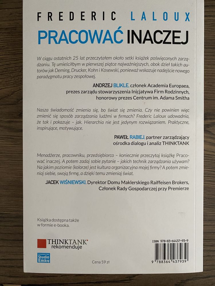 Pracowac inaczej Laloux