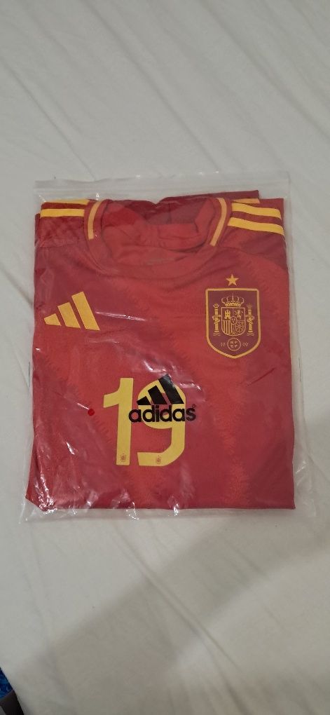 Camisola da Espanha do Lamine Yamal