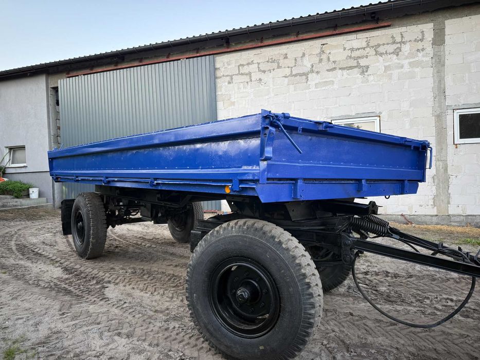 przyczepa wywrotka hl 8011 zarejestrowana opłacona