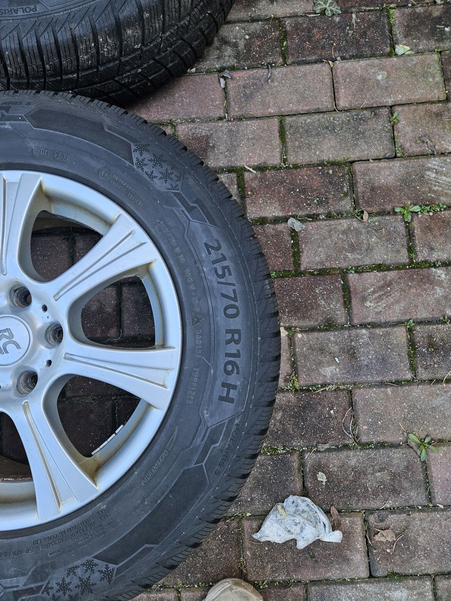Koła alufelgi 5x115, opel, zima  215 x70 R16 H et 46