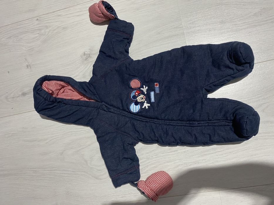 Kombinezon zimowy dla noworodka