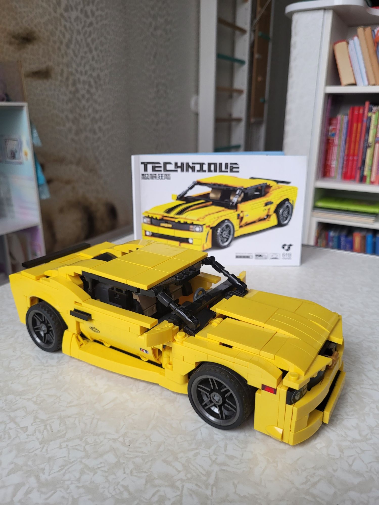 Lego Technic Chevrolet Camaro аналог Шевроле Камаро