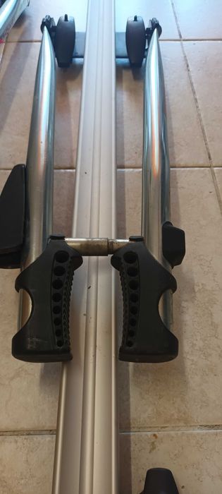 Barras para bicicleta mais suporte