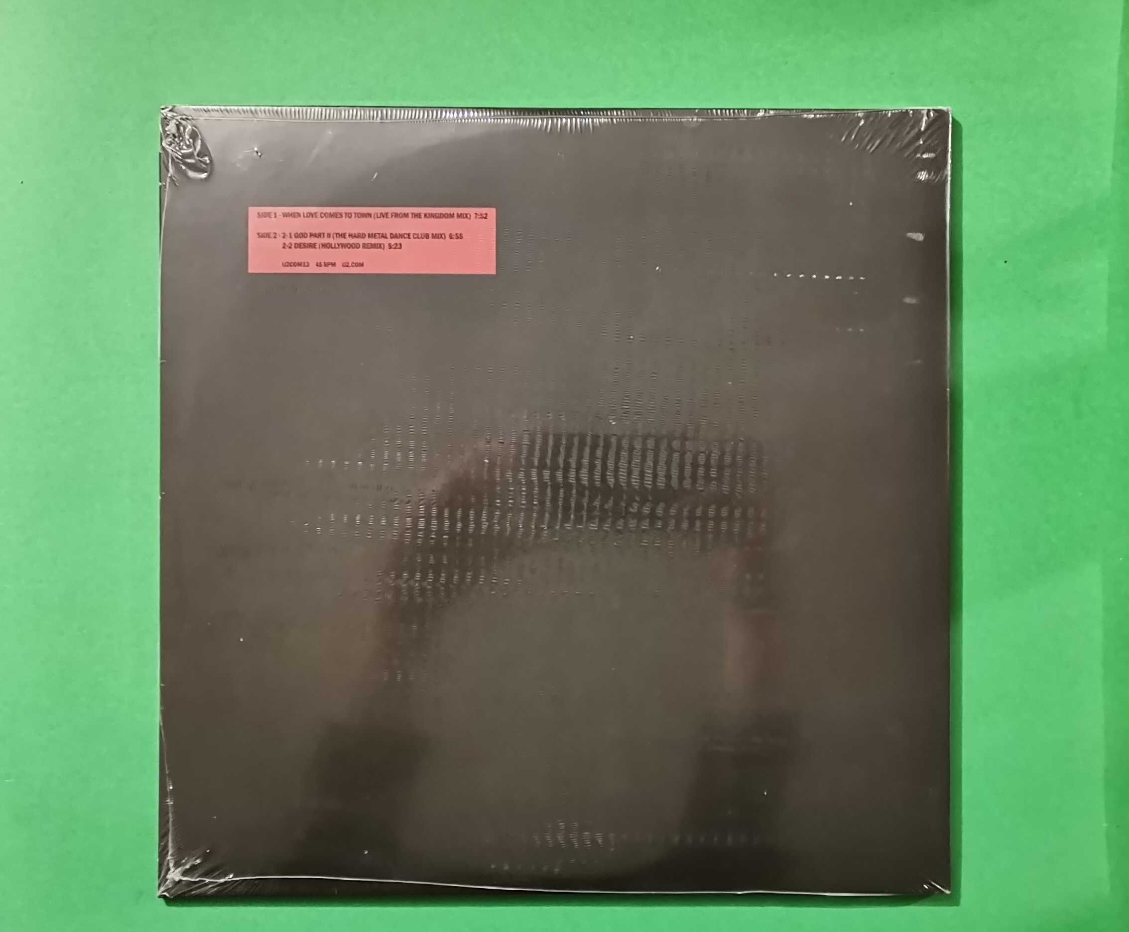 Vinil U2 - 3-D Dance Mixes - Novo e Selado