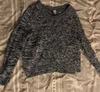 Sweter niebieski hm S