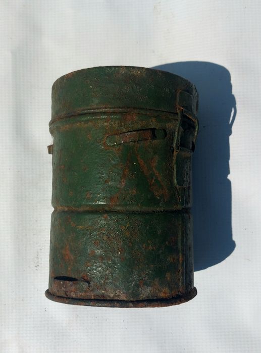 Pruska Niemiecka na maskę przeciwgazową GM 17/18