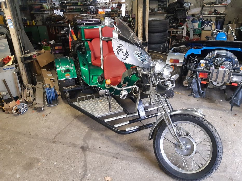 Trike Trajka 3 szt Trzykołowiec Garbus Rewaco Boom WK