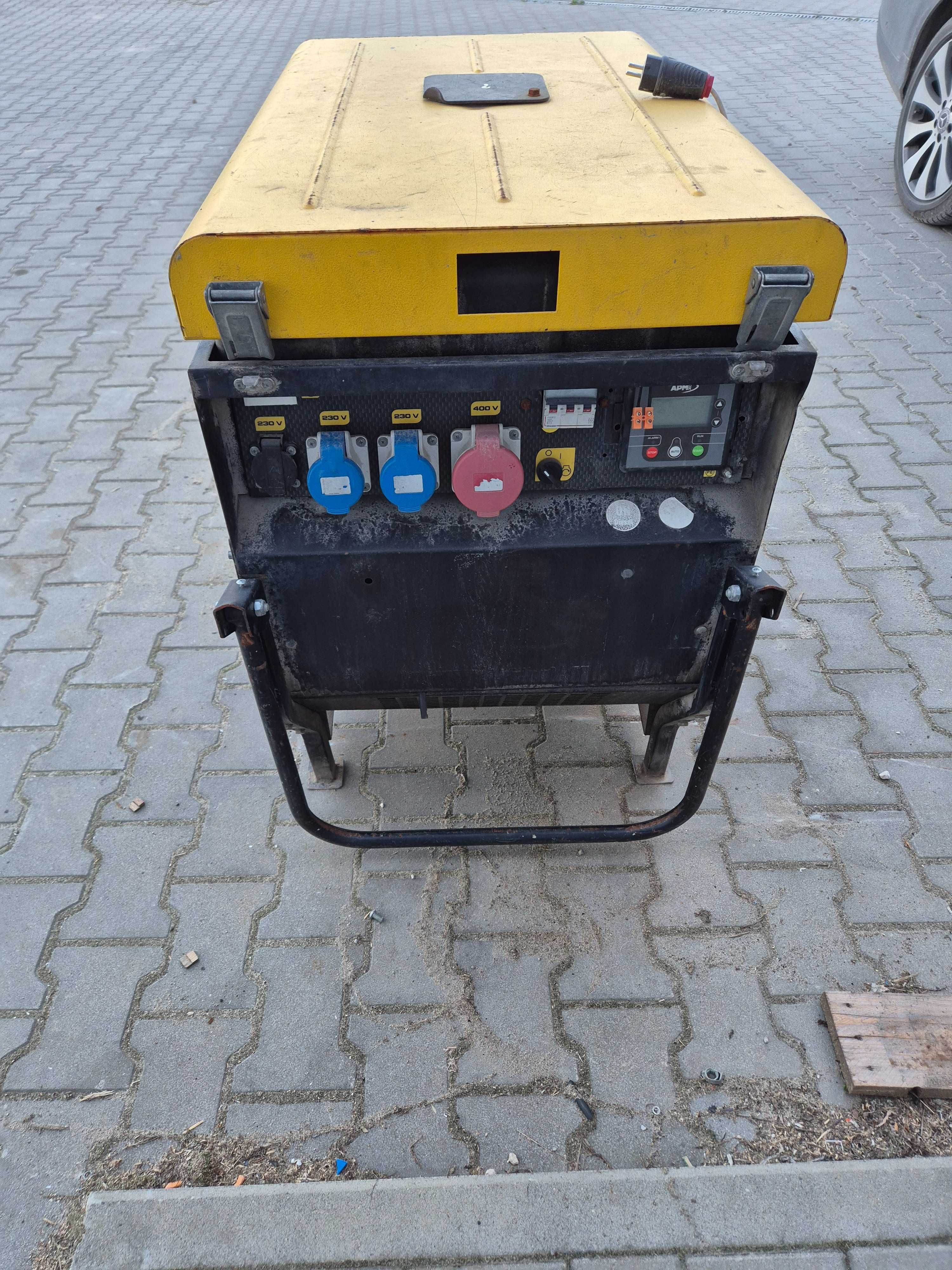 Agregat prądotwórczy Atlas Copco QEP S10 8kW 10kVA Lombardini