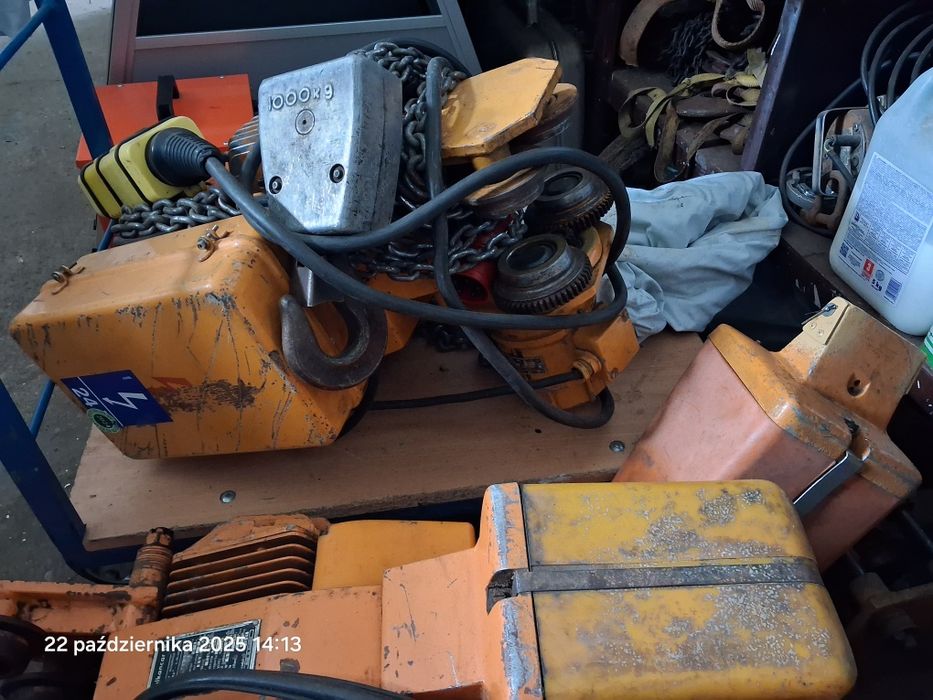 Wciągnik elektryczny 1000 kg