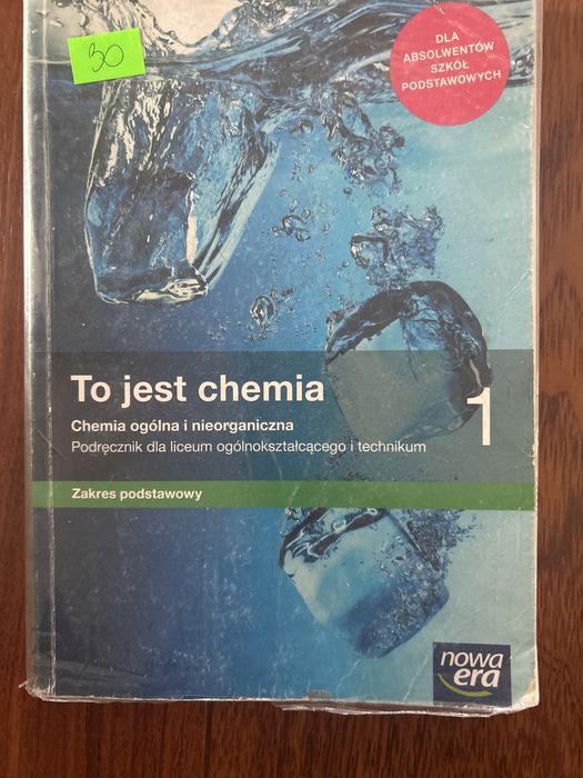 Chemia  kl 1  Liceum