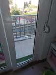 Caixilho de aluminio tipo porta 2 folhas vidro duplo