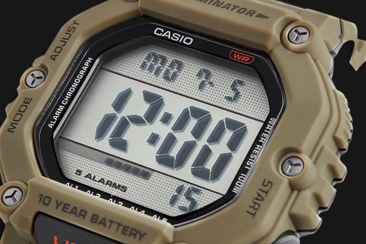 zegarek męski casio ae-1600h-5avdf + box