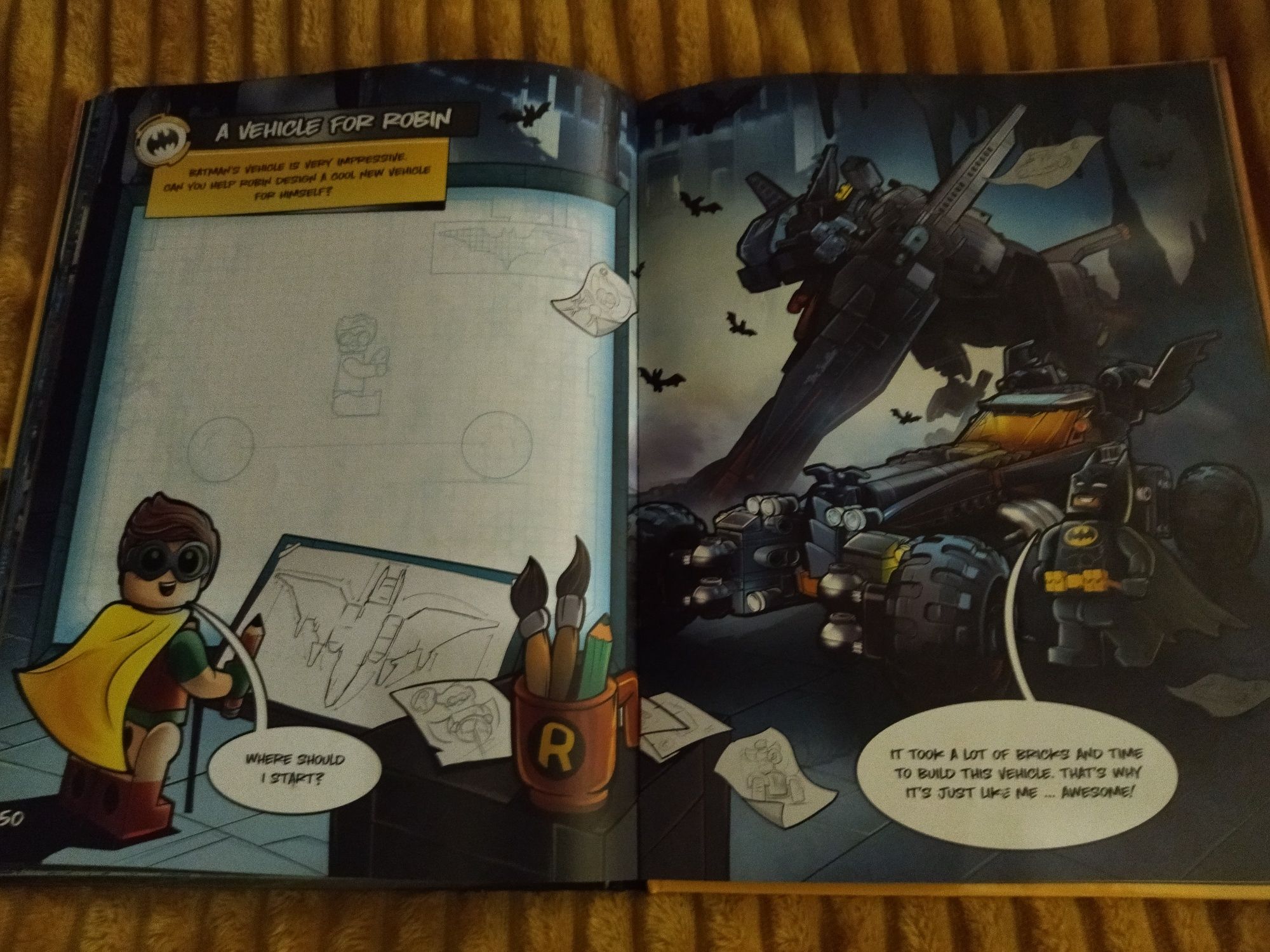 Книга   Lego the batman move, на англ мові