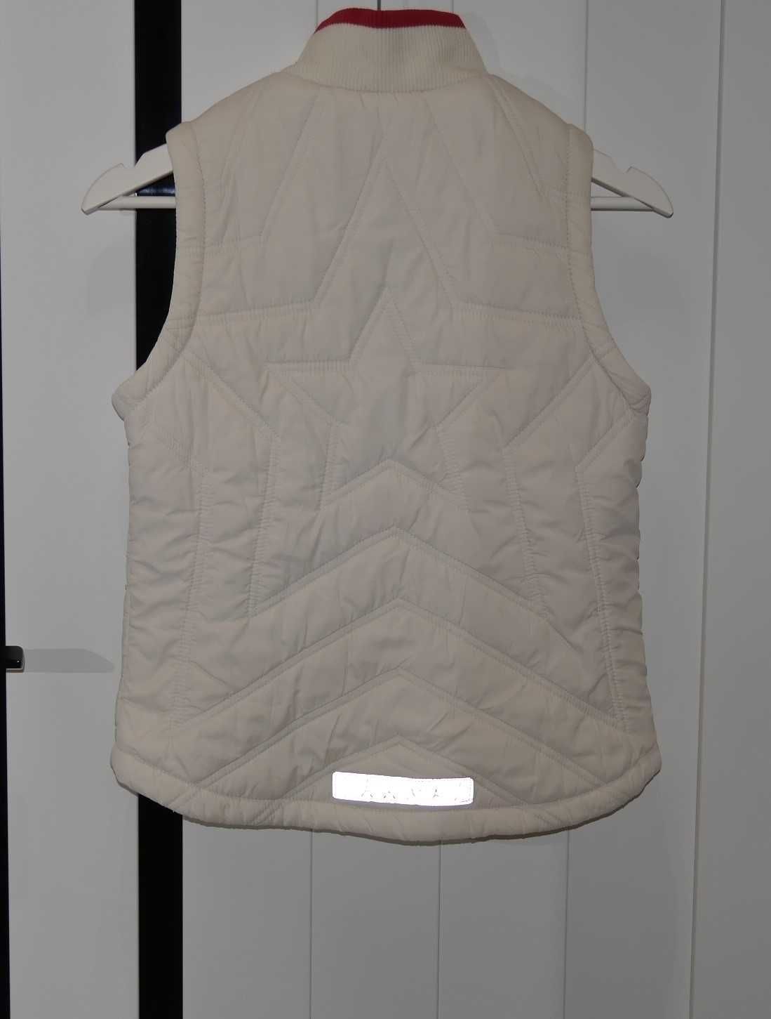 H&M kurtka bezrękawnik 2 w 1 odblaski 140