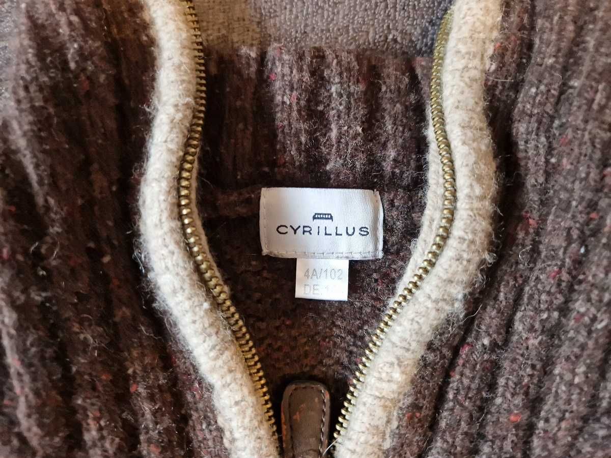 Sweterek dla chłopca Cyrillus rozmiar 104
